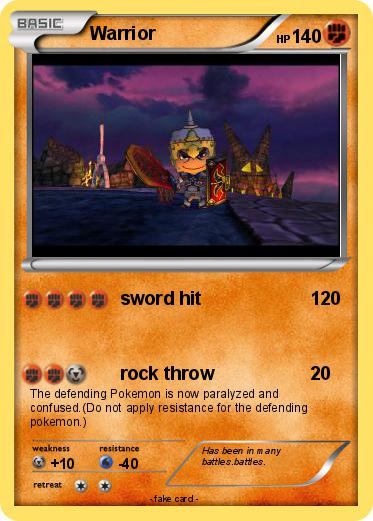 Pokemon Warrior
