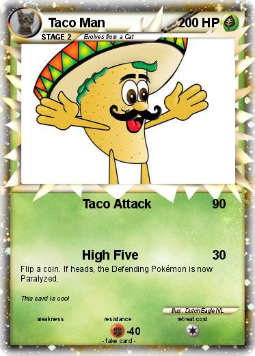 Pokemon Taco Man