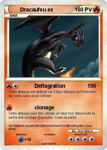 Pokemon Dracaufeu ex