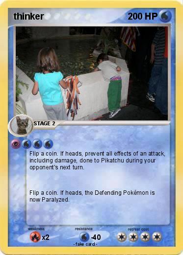 Pokemon thinker