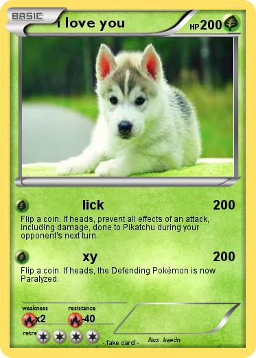 Pokemon i love you