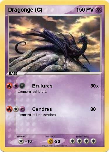 Pokemon Dragonge (G)