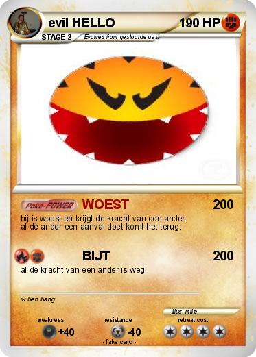 Pokemon evil HELLO