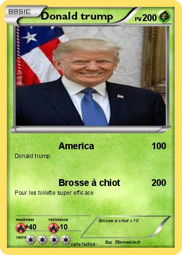 Pokemon Donald trump