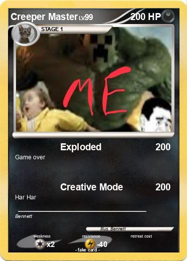 Pokemon Creeper Master