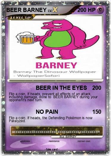 Pokemon BEER BARNEY
