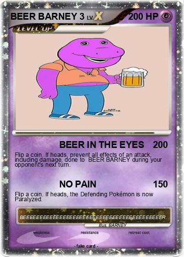 Pokemon BEER BARNEY 3
