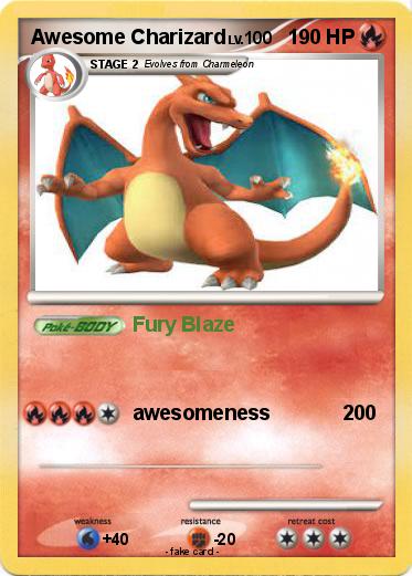 Pokemon Awesome Charizard