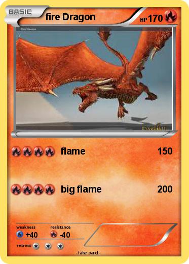Pokemon fire Dragon