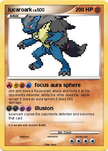 Pokemon lucaroark