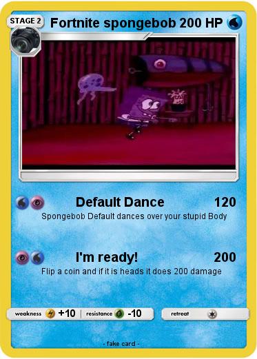 Pokemon Fortnite spongebob