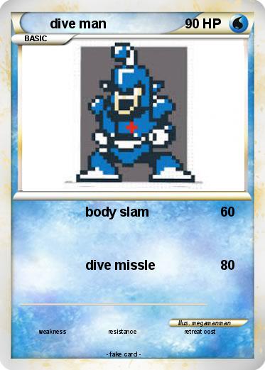 Pokemon dive man