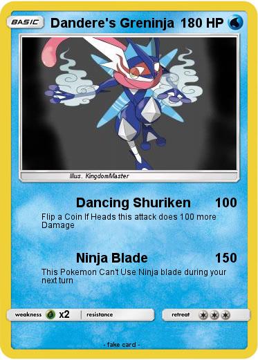 Pokemon Dandere's Greninja