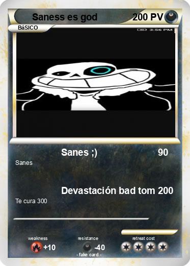 Pokemon Saness es god