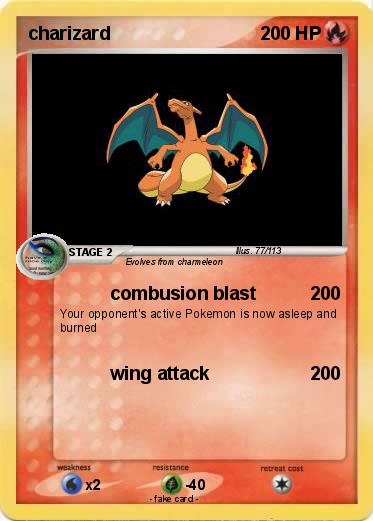 Pokemon charizard