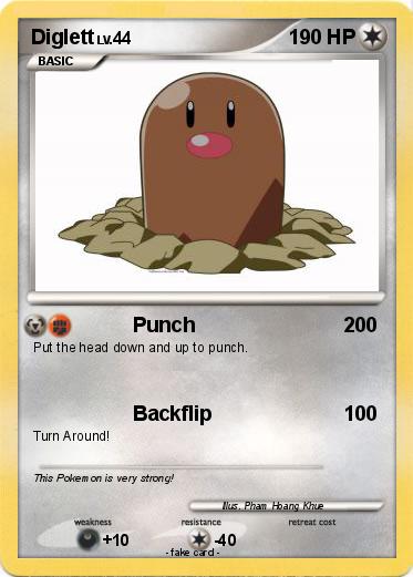 Pokemon Diglett