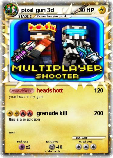 Pokemon pixel gun 3d