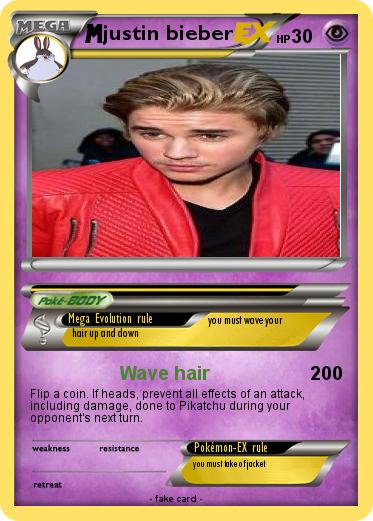 Pokemon justin bieber