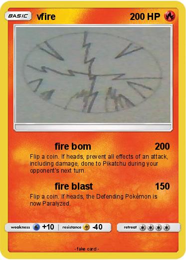 Pokemon vfire