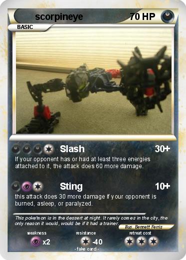 Pokemon scorpineye