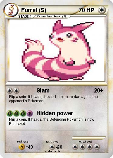 Pokemon Furret (S)