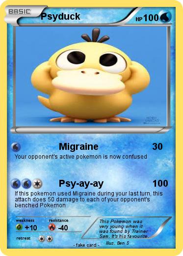 Pokemon Psyduck