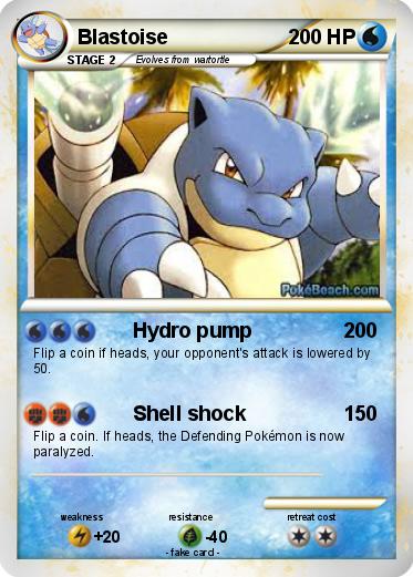 Pokemon Blastoise