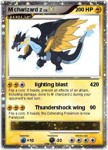 Pokemon M charizard z