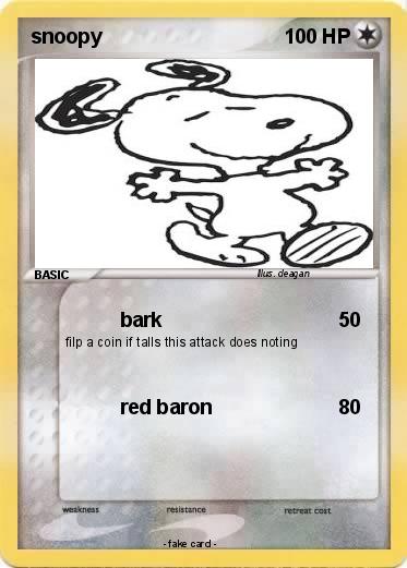 Pokemon snoopy