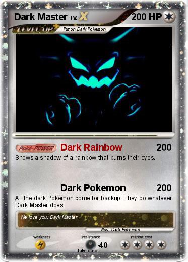 Pokemon Dark Master