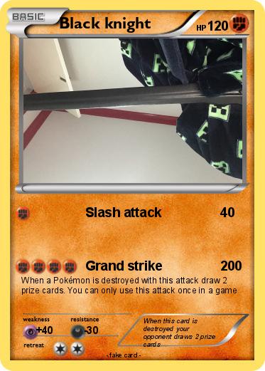 Pokemon Black knight