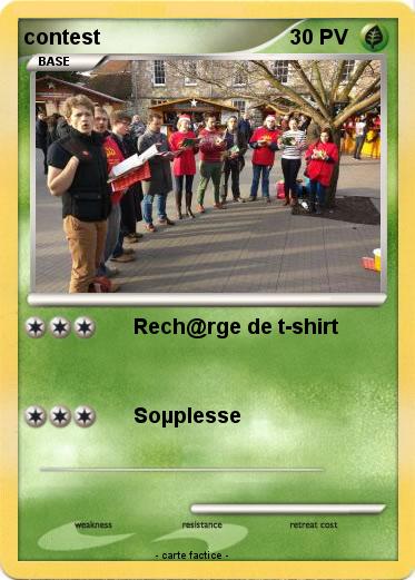 Pokemon contest