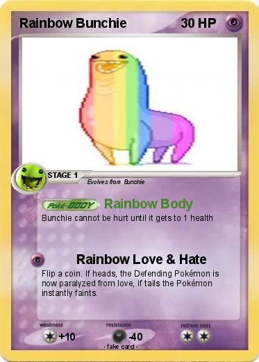 Pokemon Rainbow Bunchie
