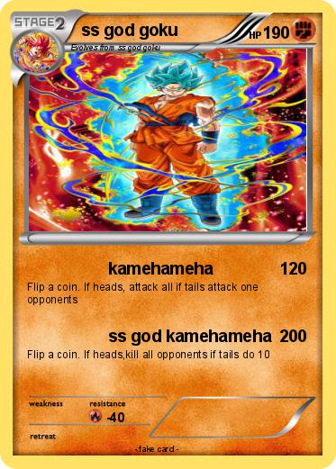Pokemon ss god goku