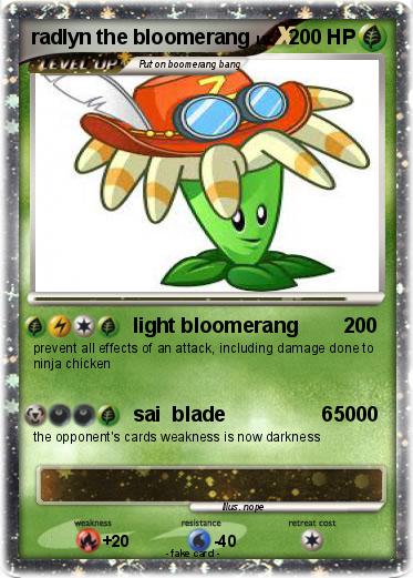 Pokemon radlyn the bloomerang