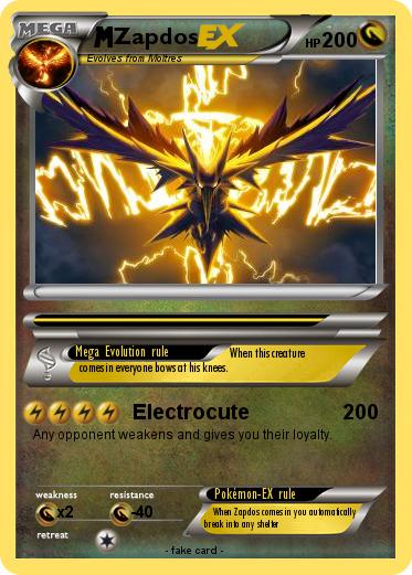 Pokemon Zapdos