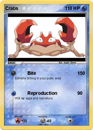 Pokemon Crabs