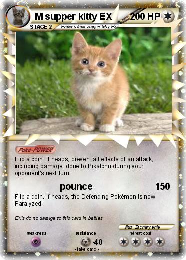 Pokemon M supper kitty EX