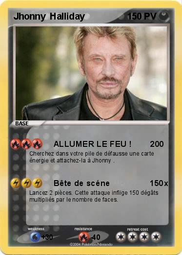 Pokemon Jhonny  Halliday