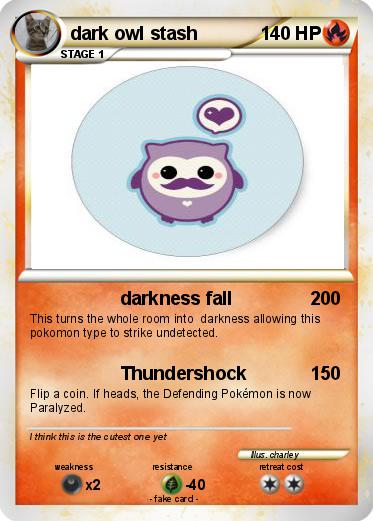 Pokemon dark owl stash