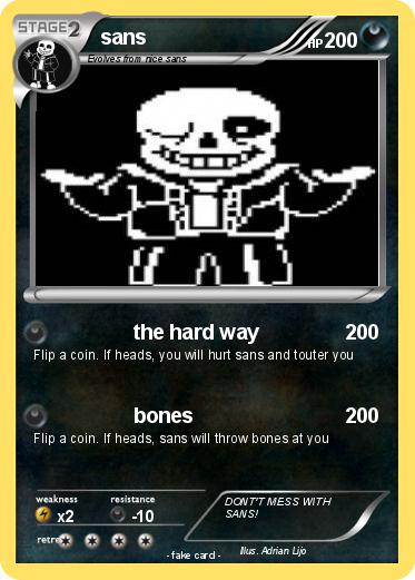 Pokemon sans
