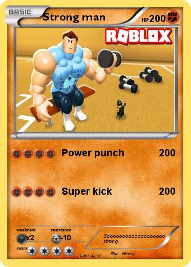 Pokemon Strong man