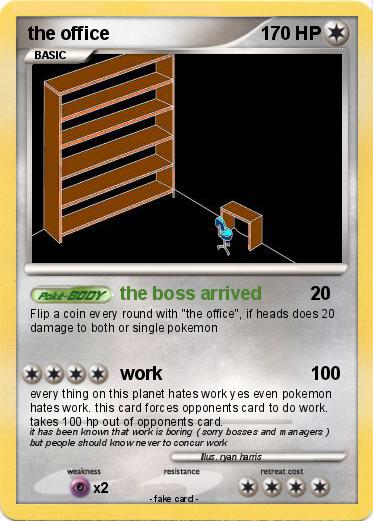 Pokemon the office