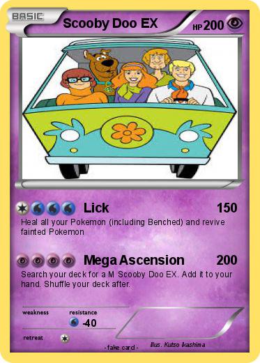 Pokemon Scooby Doo EX