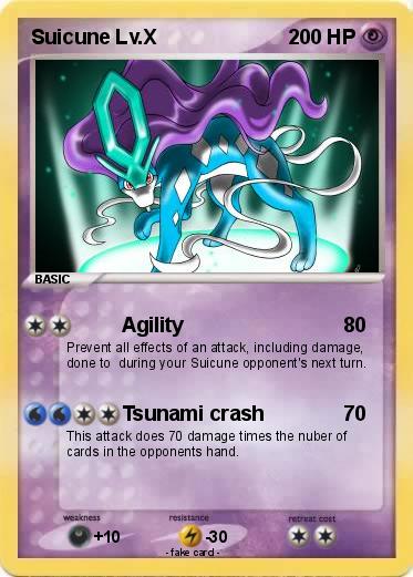 Pokemon Suicune Lv.X