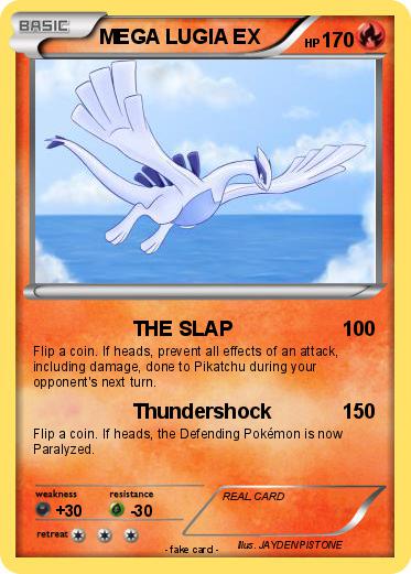 Pokemon MEGA LUGIA EX