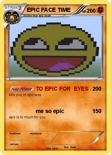 Pokemon EPIC FACE TIME