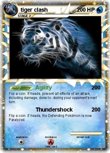 Pokemon tiger clash