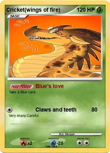 Pokemon Cricket(wings of fire)