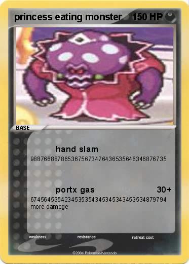Pokemon princess eating monster